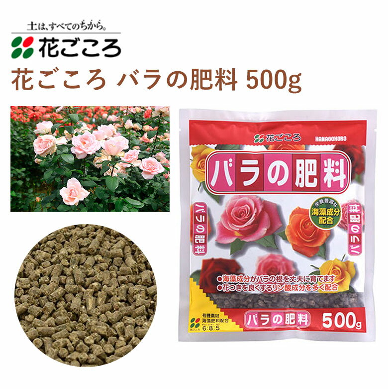 花ごころ バラの肥料 500g 肥料 バラ 