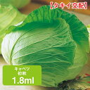 キャベツ 初秋 タキイ交配 1.8ml 甘藍 きゃべつ 家庭菜園 野菜 種 種子 ガーデニング 栽培 農業 野菜作り 野菜 おすすめ サラダ タキイ 通販 春 夏 秋 冬