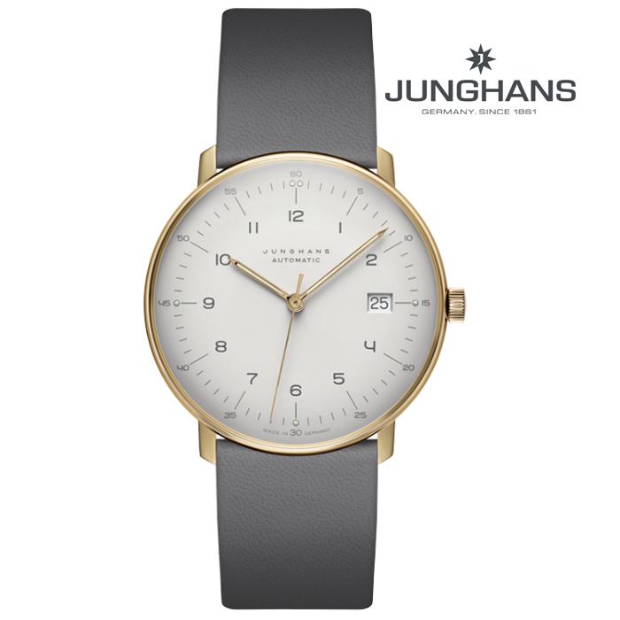JUNGHANS ユンハンス 027_7806_00 メカニカル 自動巻き メンズ 腕時計 ウォッチ 時計 金色 カーフストラップ 正規輸入品 メーカー保証付 誕生日プレゼント 男性 ギフト ブランド かっこいい もてる 送料無料
