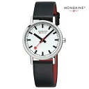 MONDAINE モンディーン クラッシック A660.30314.11SBBV クオーツ レディース 腕時計 ウォッチ 時計 シルバ-色 レザーストラップ スイス正規品 メーカー保証付 誕生日プレゼント 女性 ギフト ブランド おしゃれ 送料無料