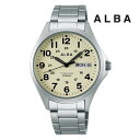 SEIKO セイコー ALBA アルバ AQPJ401 クオーツ メンズ 腕時計 ウォッチ 時計 シルバー色 金属ベルト 国内正規品 メーカー保証付 誕生日プレ...