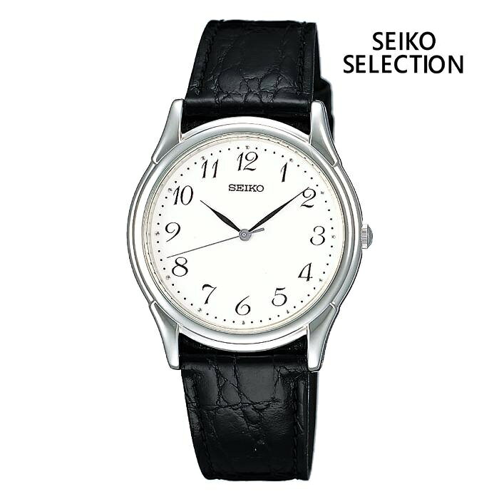 Cielo - SEIKO セイコー SEIKO-SELECTION セイコーセレクション SBTB005 電池式クォーツ メンズ 腕時計 ウォッチ 時計 シルバー色 カーフストラップ 国内正規品 メーカー保証付 誕生日プレゼント 男性 ギフト ブランド 送料無料