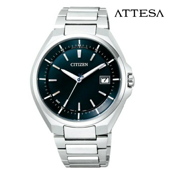 CITIZEN シチズン アテッサ ATTESA CB3010-57L エコ・ドライブ電波 メンズ 腕時計 ウォッチ 時計 シルバー色 金属ベルト 国内正規品 メーカー保証付 誕生日プレゼント 男性 ギフト ブランド かっこいい もてる 送料無料