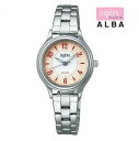 SEIKO セイコーアルバ ingenu アンジェーヌ AHJD435 ソーラー レディス 腕時計 ウォッチ 時計 SS色 金属ベルト 国内正規品 メーカー保証付 誕生日プレゼント 女性 ギフト ブランド おしゃれ 送料無料(2)
