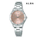 SEIKO セイコー ALBA アルバ AQQK408 クオーツ レディス 腕時計 ウォッチ 時計 シルバー色 金属ベルト 国内正規品 メーカー保証付 誕生日プレゼント 女性 ギフト ブランド おしゃれ 送料無料(2)