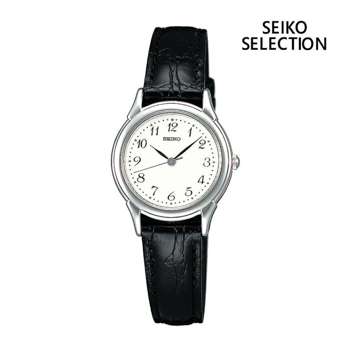 SEIKO セイコー SEIKO-SELECTION セイコーセレクション STTC005 電池式クォーツ レディス 腕時計 ウォッチ 時計 シルバー色 カーフストラップ 国内正規品 メーカー保証付 誕生日プレゼント 女性 ギフト ブランド おしゃれ 送料無料