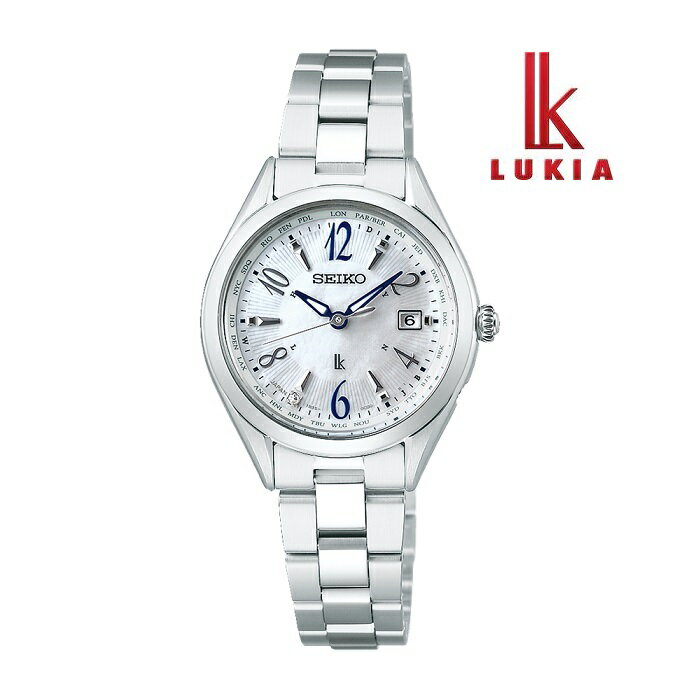 SEIKO セイコー LUKIA ルキア SSQV103 ソーラー電波 レディス 腕時計 ウォッチ 時計 シルバー色 金属ベルト 国内正規品 メーカー保証付 誕生日プレゼント 女性 ギフト ブランド おしゃれ 送料無料