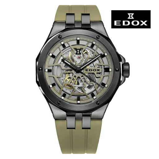 EDOX エドックス 85303-357GNCAV-VONB メカニカル 自動巻き メンズ 腕時計 ウォッチ 時計 オリーブブリーン色 ラバーストラップ 正規輸入品 メーカー保証付 誕生日プレゼント 男性 ギフト ブランド かっこいい もてる 送料無料 EDOX エドックス 85303-357GNCAV-VONB メカニカル 自動巻き メンズ 腕時計 ウォッチ 時計 オリーブブリーン色 ラバーストラップ 正規輸入品 メーカー保証付 誕生日プレゼント 男性 ギフト ブランド かっこいい もてる 送料無料