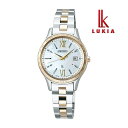 SEIKO セイコー LUKIA ルキア SSVV084 ソーラー電波 レディス 腕時計 ウォッチ 時計 コンビ色 金属ベルト 国内正規品 メーカー保証付 誕生日プレゼント 女性 ギフト ブランド おしゃれ 送料無料