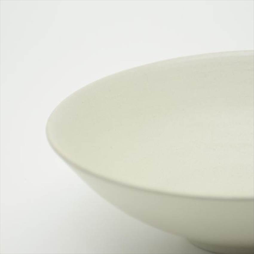 常滑焼 チャラ掛け 碗 17cm 白 器 お皿 陶器 食器 おしゃれ 和食器 プレゼント ギフト 結