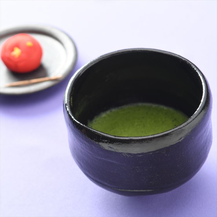 【ポイント10倍！まとめ買いクーポンMAX5%OFF 11/16 23:59まで】福黒楽 抹茶椀 | 抹茶碗 おしゃれ 楽焼..