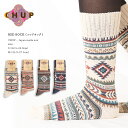 CHUP チュプ RED ROCK (レッドロック) 綿中厚ソックス / 全4色 オートミール ネイビー グレー ピンクベージュ / chup 0528 / 日...