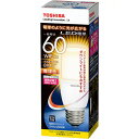 東芝 TOSHIBA E-CORE LDT8L-G/S/60W [電球色] 電球型LEDランプ 810lm E26口金