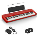 CASIO カシオ 電子キーボード Casiotone カシオトーン CT-S1 RD(レッド) ハラミちゃんも愛用の61鍵盤キーボード プレゼント(2)