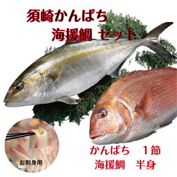 高知県 須崎 かんぱち ・海援鯛セット 刺身用 【6から8人前】鯛 勘八 カンパチ タイ 刺身 魚 カルパッチョ ブランド 特産品 ギフト お中元 お歳暮 贈答品フト お中元 お歳暮 贈答品