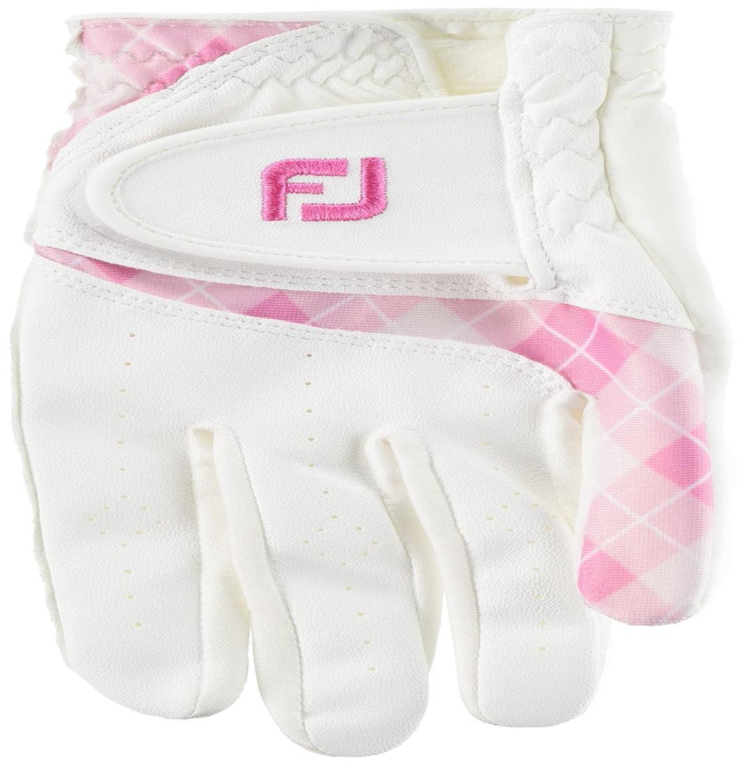 フットジョイ ゴルフグローブ 22 レディ イーコンフォート レディース ホワイト/ピンク 18cm