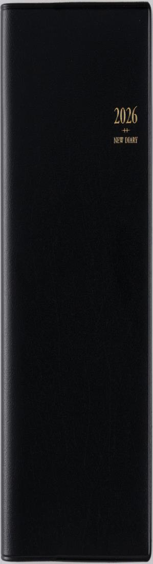 111 ニューダイアリーアルファ 9 手帳 高橋書店 2026年版 黒 ウィークリー 手帳判