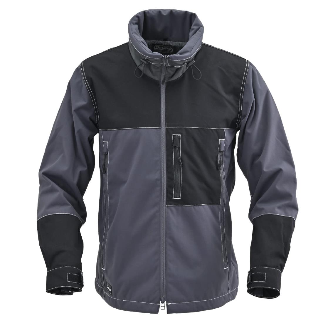 Daytona バイク ジャケット 春夏秋 薄型プロテクター(ひじ/背中) 付属 CEレベル1 簡易防水 防風 大型エアベンチ CPS規格対応 エアインテークパ...