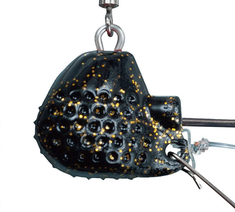 がまかつ(Gamakatsu) 桜幻 鯛テンヤTG20号 #5 ブラック/ゴールドフレーク