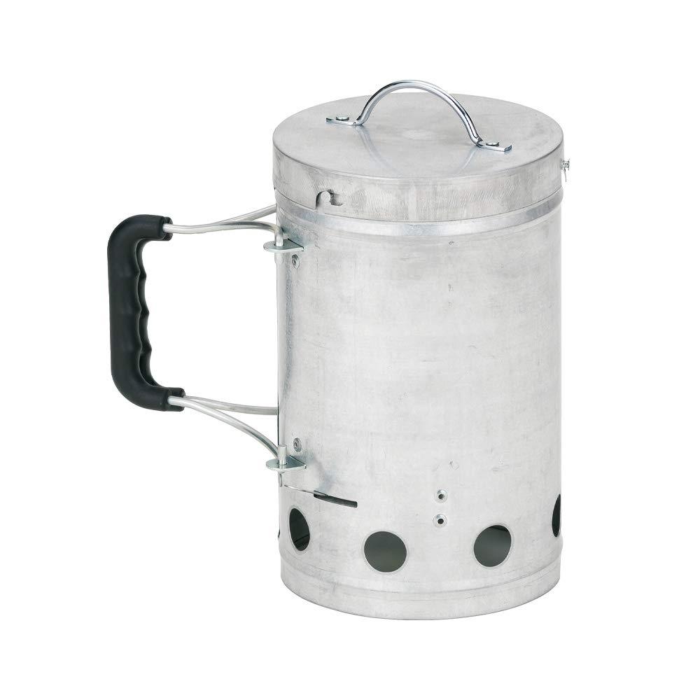 【キャンプ・BBQ用品・焚火】 武田コーポレーション(Takeda corporation) シルバー 27×16.5×29 2WAY火起こし火消しつぼ FSK08-16