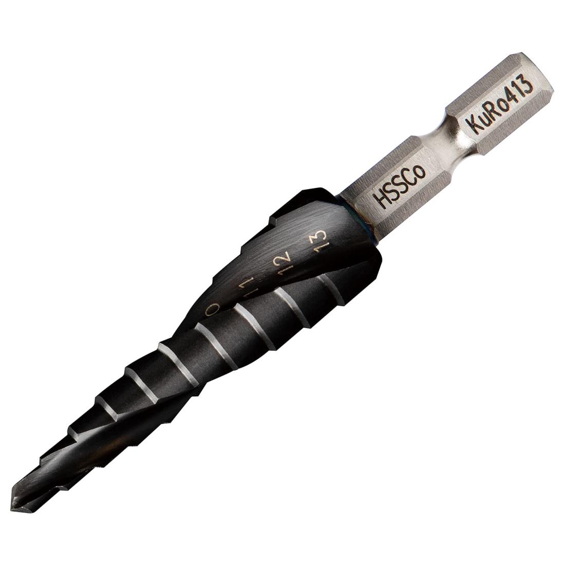 ウイニングボアー KUROステップドリル 窒化チタンアルミコーティング 4-13mm KURO-413