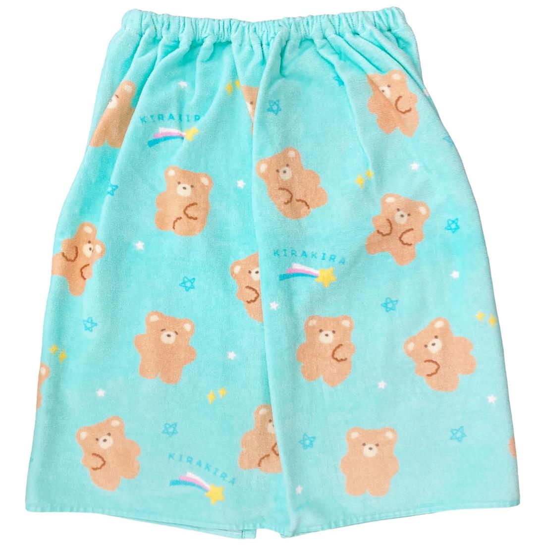 林(Hayashi) ラップタオル Mサイズ 約60×115cm キラキラテディ MO475300