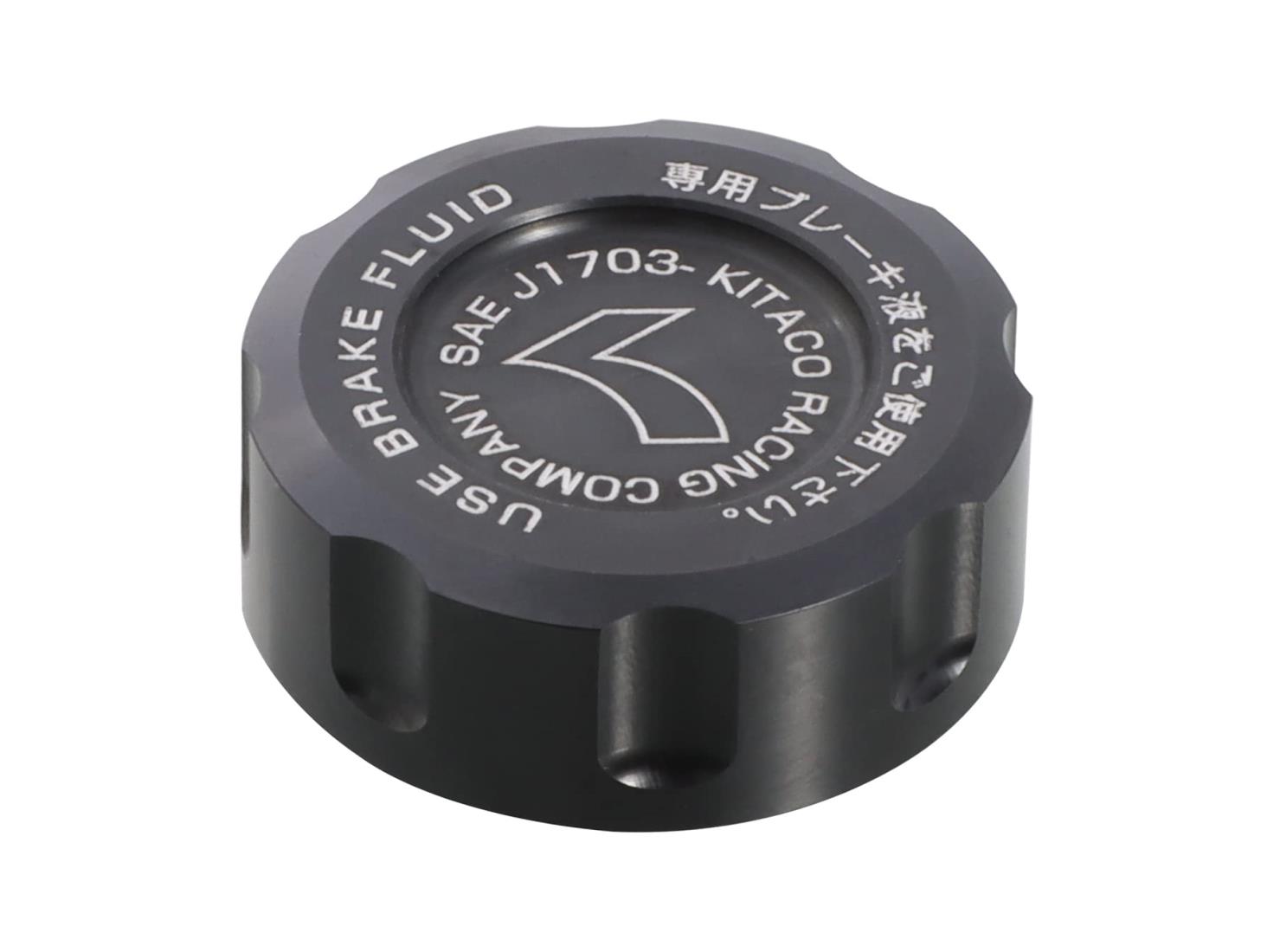 キタコ(KITACO) マスターシリンダータンクキャップ (ブラック) φ38 モンキー125(JB02/JB03/JB05) ダックス125(JB04/JB06) 500-9010050