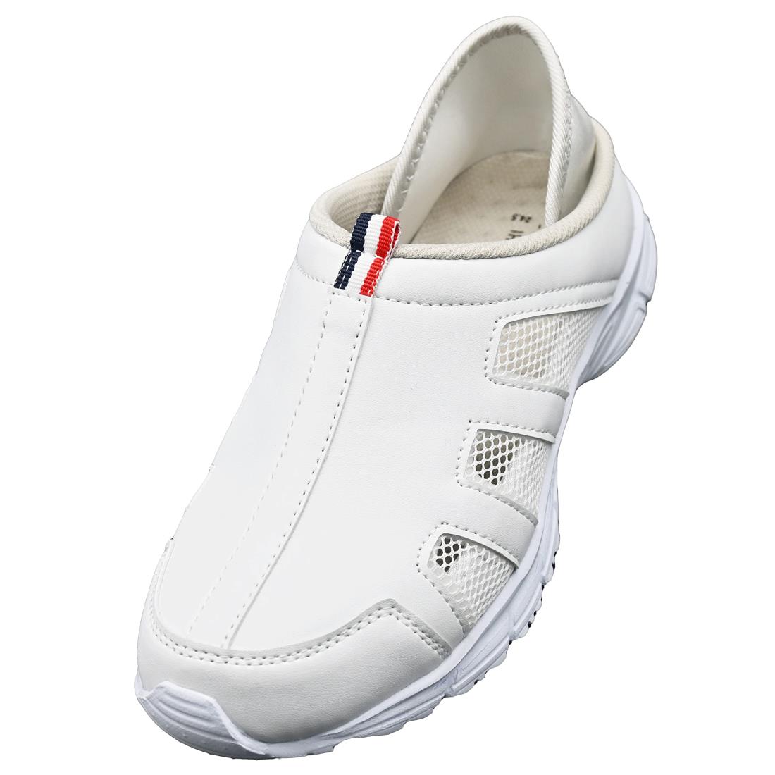 ナースシューズ 2Way 軽量 幅広4E 看護 介護 レディース メンズ (26.5cm, グレー) 看護師 介護士 シューズ 靴 疲れにくい 通気性 メッシュ...