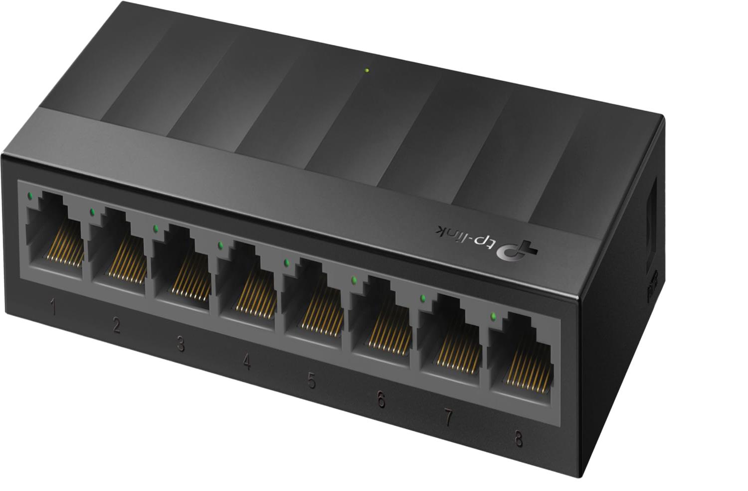 TP-Link 8ポート スイッチングハブ プラグ＆プレイ ファンレス 静音 プラスチック筐体 LS1008G