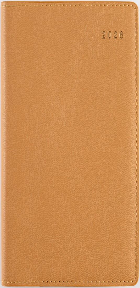 213 リシェル3 手帳 高橋書店 2026年版 ミルクキャラメル ウィークリー A6判