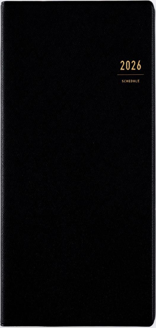 高橋 手帳 2026年 A5 ウィークリー デスクダイアリー 黒 No.95 (2025年 12月始まり)