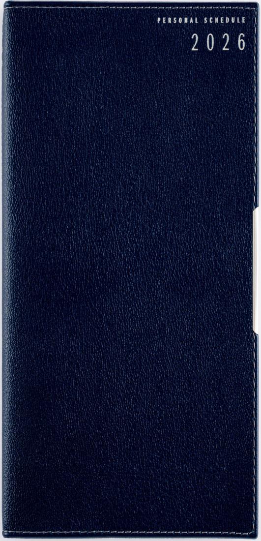 390 T’ディレクションダイアリー 手帳 高橋書店 2026年版 ネイビー ウィークリー B6判