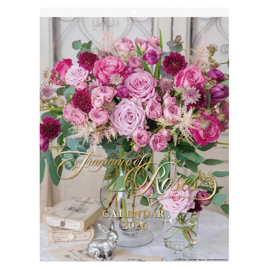 2026年カレンダー ばらの香り