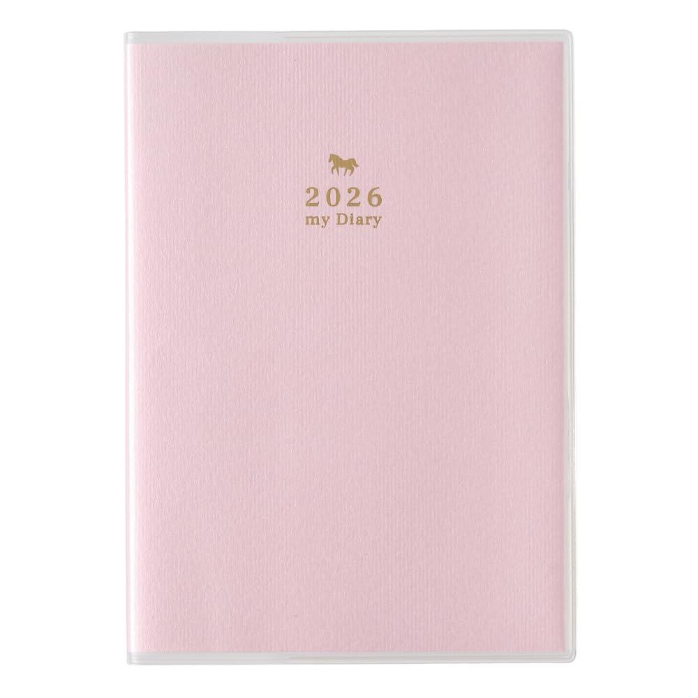 8508 ペイジェムメモリー (日記)A6(ピンク)