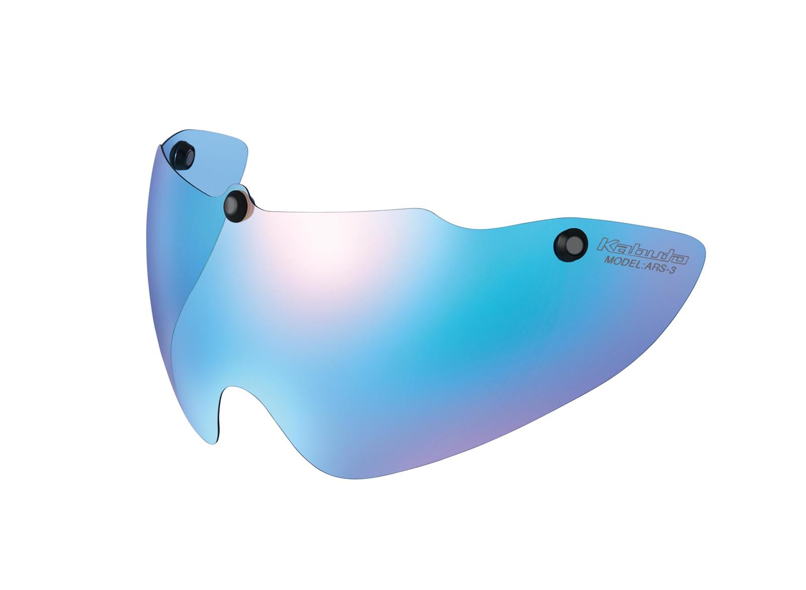 KABUTO(カブト) 補修パーツ ARS-3シールド ブルーミラー