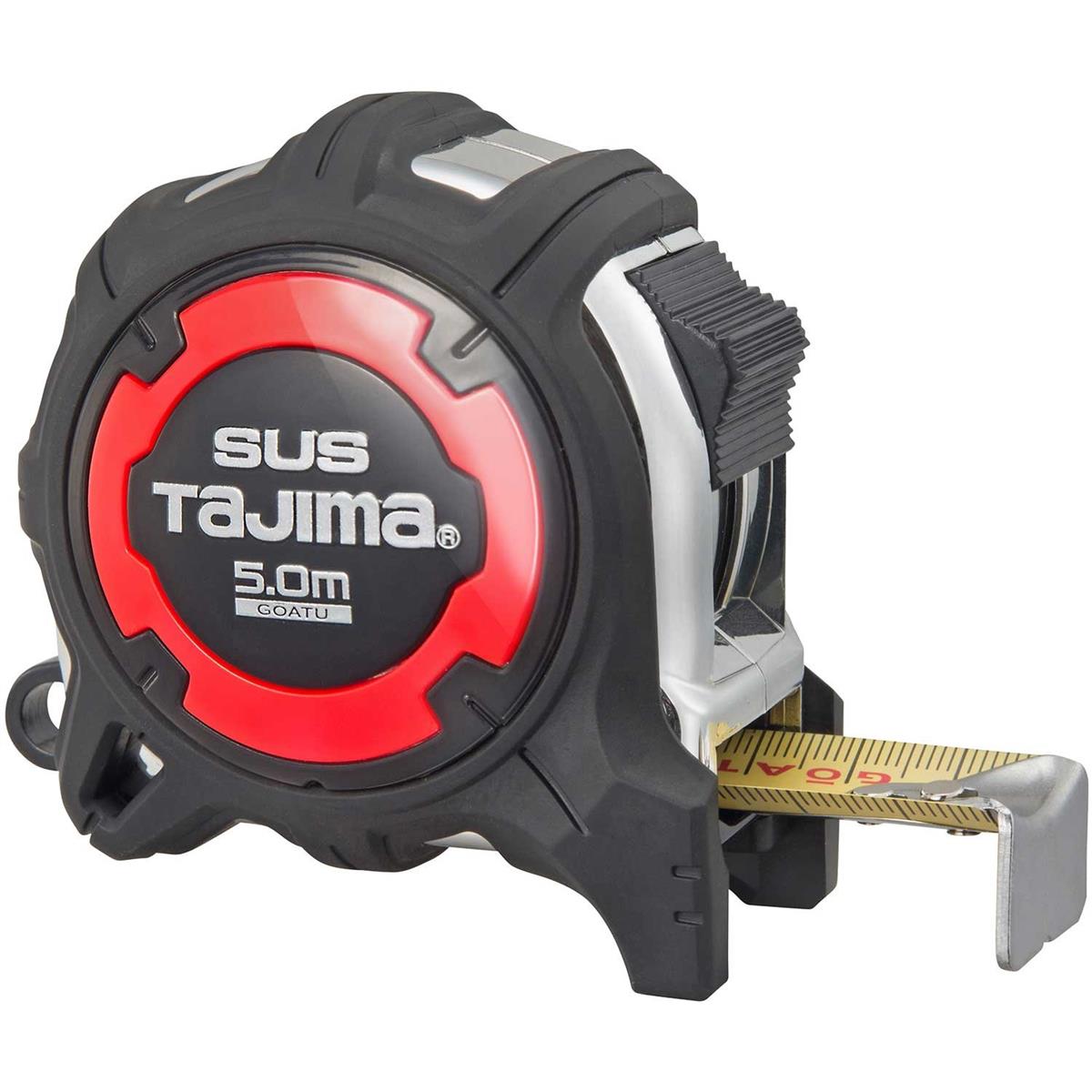 タジマ(Tajima) コンベックス 剛厚ステンレステープ5m×25mm 剛厚Gステンロック25 GAGSL25-50