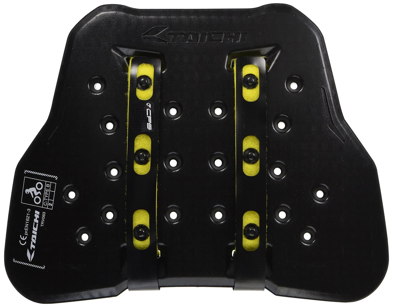 RSタイチ(RS TAICHI) テクセル チェ ストプロテクター(ボタンタイプ) 胸部 CEレベル2 ブラック/ホワイ..