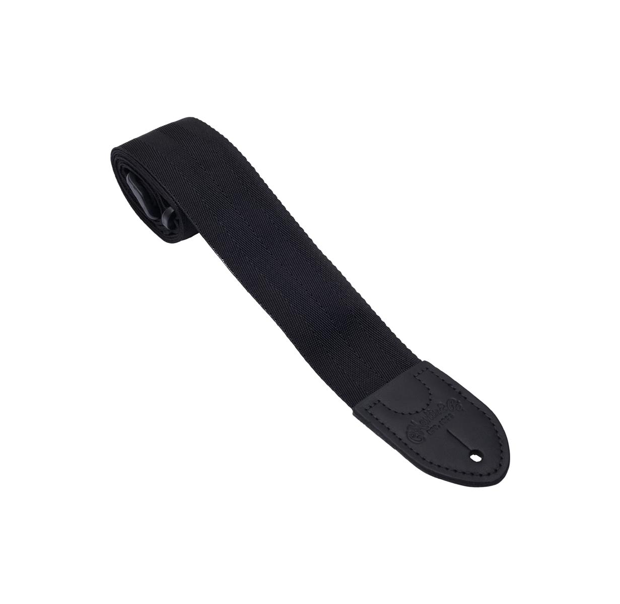 Martin Nylon Pick Holder Guitar Strap – Black Black 18A0103 マーティン ナイロン ピックホルダー ギターストラップ – ブラック | 快適・耐久性に 毎日使いの必需品