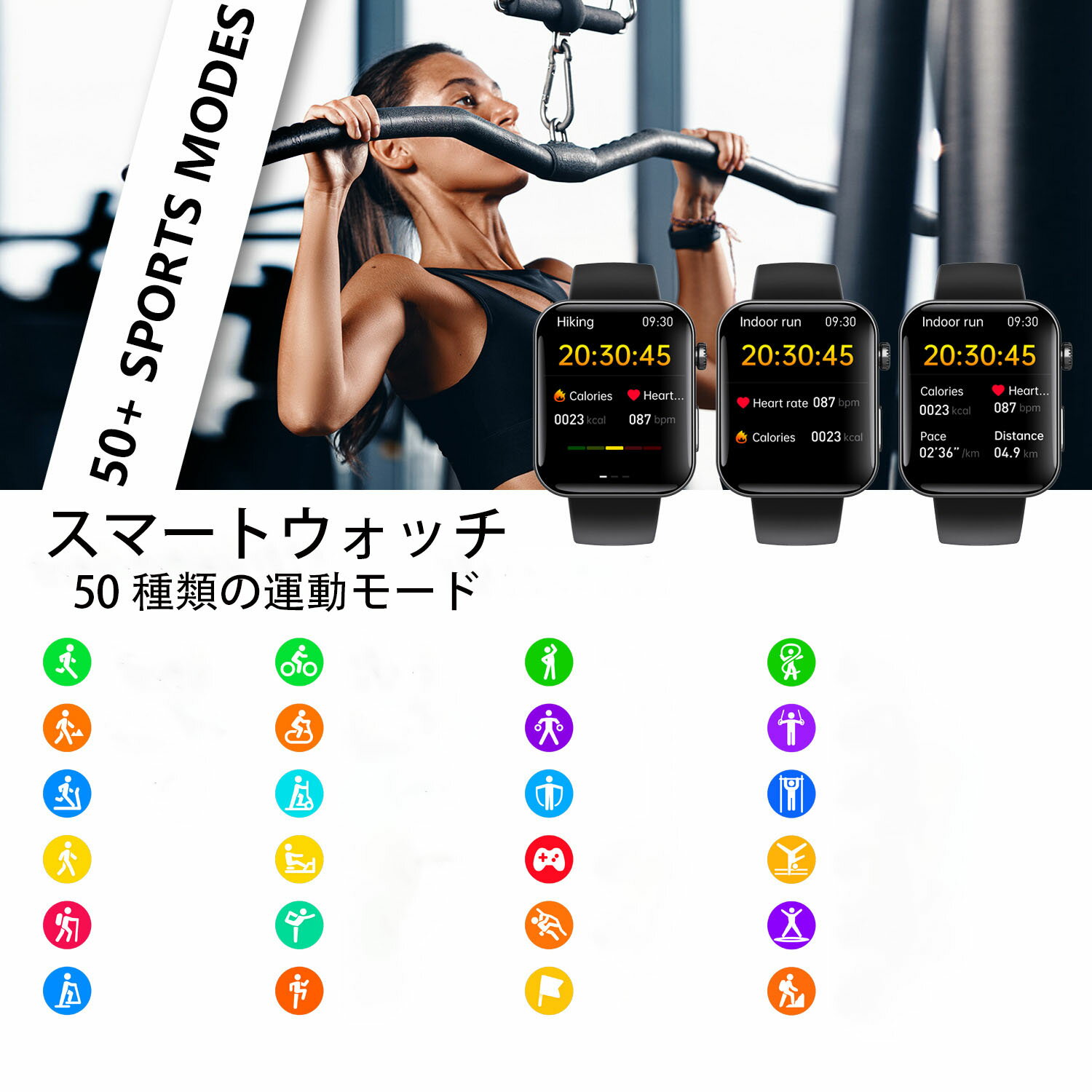 【2025 年最新版｜工場直営】日本製センサー搭載 スマートウォッチ｜緊急 SOS 機能・IP67 防水・大画面・通話対応｜心拍数・睡眠管理・歩数計｜音声通話・音楽再生｜健康管理（iPhone/Android 対応）｜敬老の日・母の日・父の日・誕生日ギフト最適