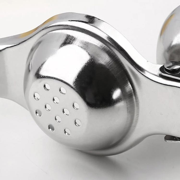 ステンレス製 果汁搾り器 レモンしぼり 手動 ジューサー ステンレス 絞り器 レモン...