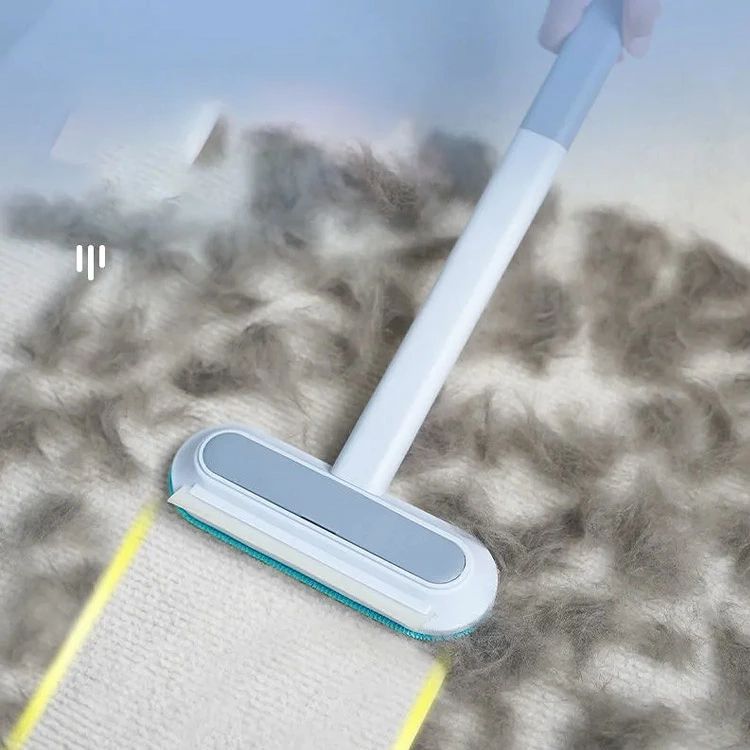 かやかやSNEの毛玉取り カーペットクリーナー 抜け毛 猫毛 掃除 クリーナー ペットの毛取り 換毛期 抜け毛取り 洋服ブラシ エコ 繰り返し使える 送料無料 犬の毛 猫 犬 抜け毛 対策 ペットヘアクリーナー｜アングル2