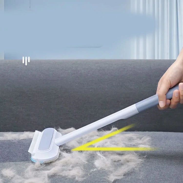 かやかやSNEの毛玉取り カーペットクリーナー 抜け毛 猫毛 掃除 クリーナー ペットの毛取り 換毛期 抜け毛取り 洋服ブラシ エコ 繰り返し使える 送料無料 犬の毛 猫 犬 抜け毛 対策 ペットヘアクリーナー｜アングル3