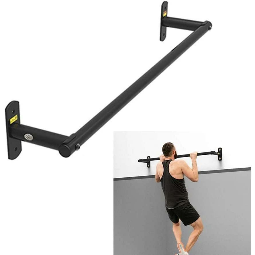 懸垂バー プルアップバー 懸垂器具 100cm 壁掛けプルアップバーヘビーデューティー 多機能フィットネス機器 安全負荷200kg 腹筋 背中トレーニング 筋トレマシン