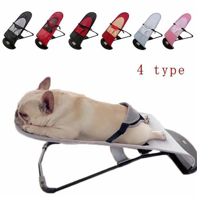 ペットバウンサー ペットハンモック 寝床 ネコ 犬用ベッド メッシュ ペットベッド ...