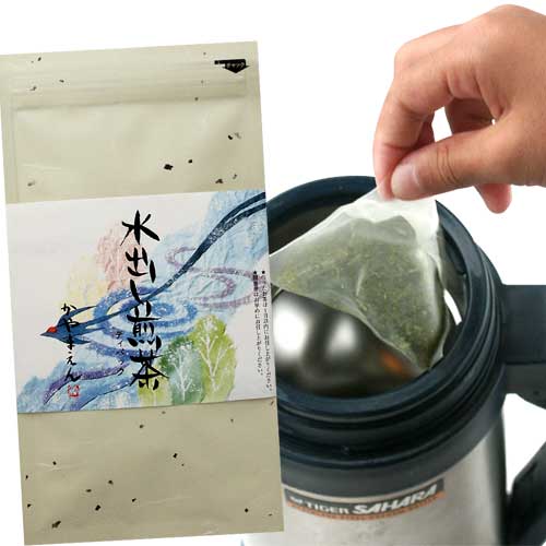 水出し煎茶 ティーバック 6g×12パック／簡単！便利！スポーツに！お湯でも美味しく飲めます