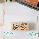 【バレットジャーナル】丸善 パンダとリボンちゃんのハイタッチスタンプセット ゴム印 ハンコ ハート 可愛い 模様 パンダ リボンちゃん かょのこ バレットジャー...