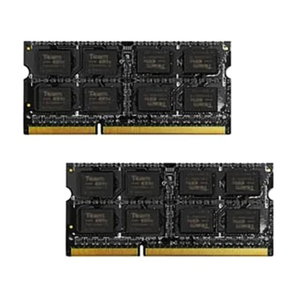 2GB 2枚組 DDR3 ノート用メモリ Team Elite DDR3-1600 PC3-1280 ...