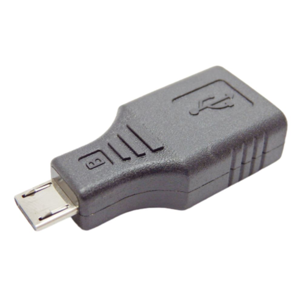 microUSB 変換コネクタ ホストコネクタ SSA エスエスエー OTG(ホスト機能) microUSB(オス)-USB-A(メス) ブラック SUAF-MCHB ◆メ