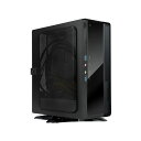 PCケース Mini-ITX対応 BQ656 IN WIN(CFD) 縦置き/横置き/VESAマウント 80PLUS BRONZE認証取得150W電源付 小型 ブラック IW-BQ656/150N-U3 ◆宅