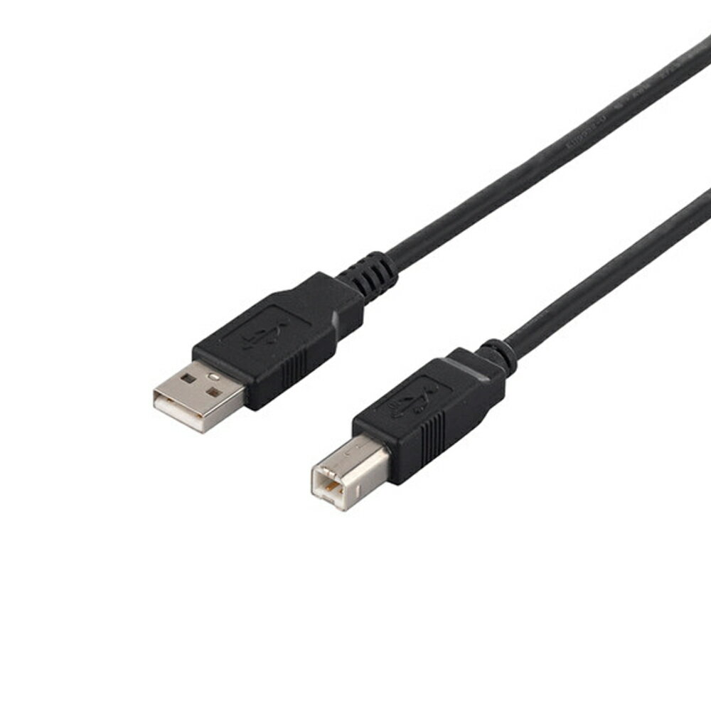 ɸUSB֥ USB2.0 Ķб֥ 0.5m BUFFALO Хåե USB-A()-USB-B() 50cm ֥å BU2ABK05BK פ򸫤